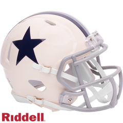 Dallas Cowboys Helmet Riddell Replica Mini Speed Style Retro Collection