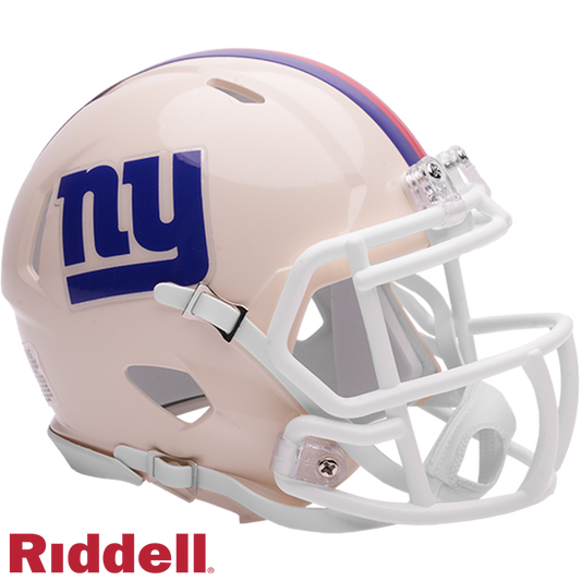 New York Giants Helmet Riddell Replica Mini Speed Style Retro Collection