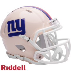 New York Giants Helmet Riddell Replica Mini Speed Style Retro Collection