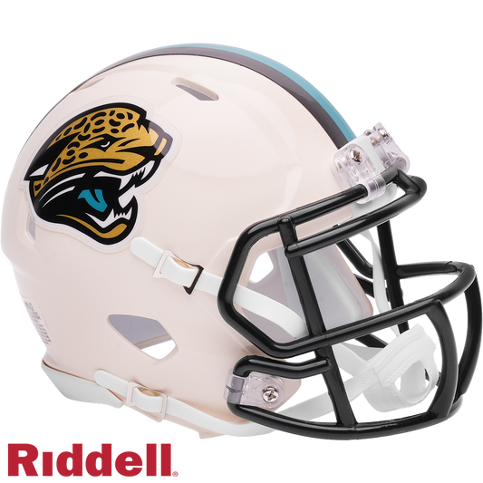 Jacksonville Jaguars Helmet Riddell Replica Full Size Speed Style Retro Collection