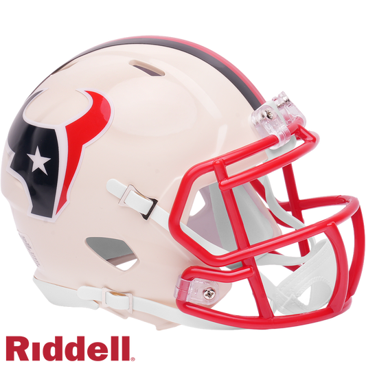Houston Texans Helmet Riddell Replica Mini Speed Style Retro Collection