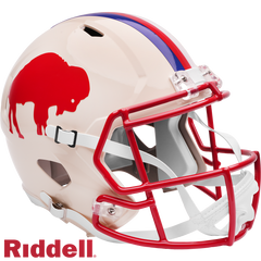 Buffalo Bills Helmet Riddell Replica Full Size Speed Style Retro Collection