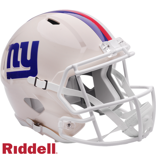 New York Giants Helmet Riddell Replica Full Size Speed Style Retro Collection