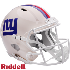 New York Giants Helmet Riddell Replica Full Size Speed Style Retro Collection