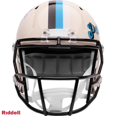 Carolina Panthers Helmet Riddell Replica Full Size Speed Style Retro Collection