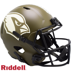 Arizona Cardinals Helmet Riddell Replica Full Size Speed Style Salute To Service 2022