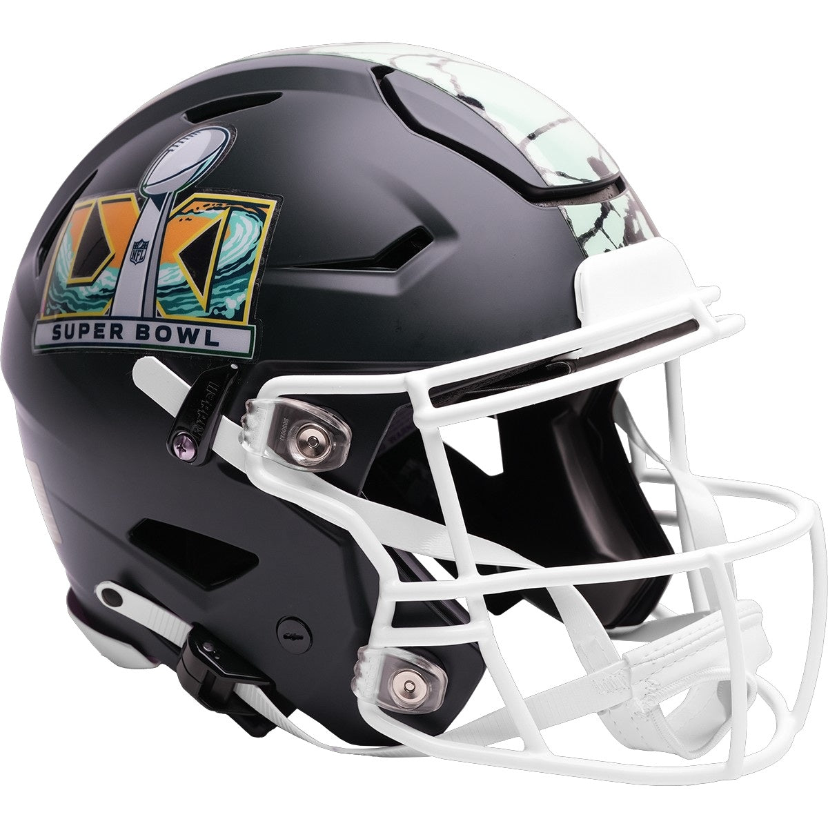 Super Bowl 61 Helmet Riddell Replica Mini Speed Style