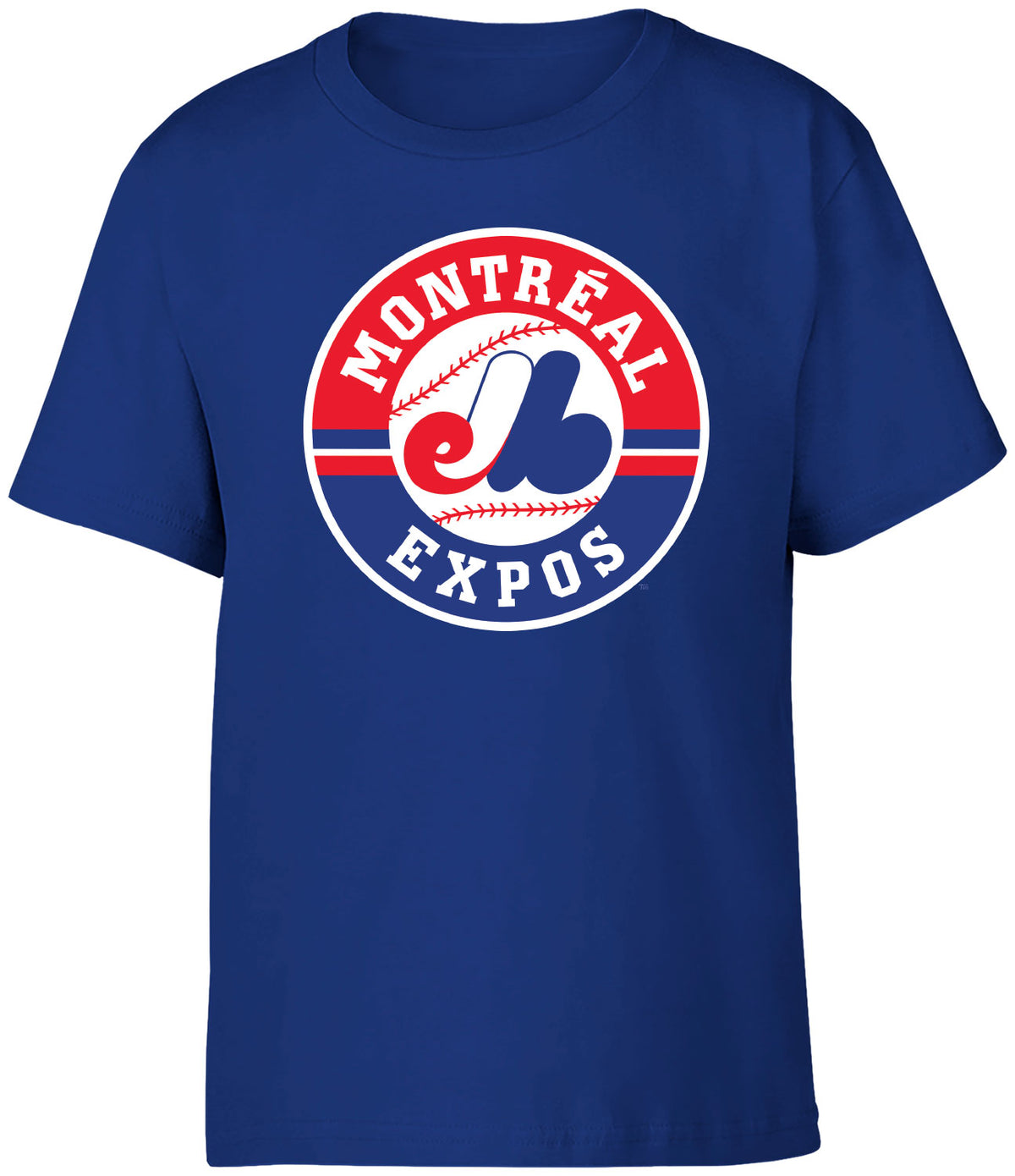 Montreal Expos MLB Expos 1992 Royal Blue T-Shirt