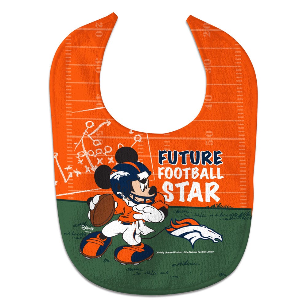 Denver Broncos Baby Bib All Pro Future Quarterback
