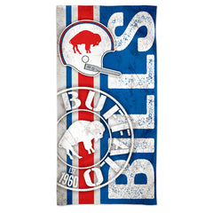 Buffalo Bills Beach Towel 30x60 Spectra Retro Design - Special Order