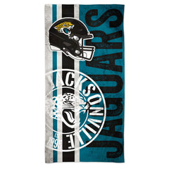 Jacksonville Jaguars Beach Towel 30x60 Spectra Retro Design - Special Order