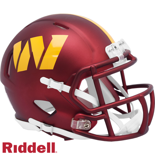 Washington Commanders Helmet Riddell Replica Mini Speed Style 2022-2025 T/B Periodic Restock