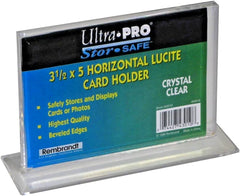 3-1/2x5 inch Horizontal Lucite Card Holder
