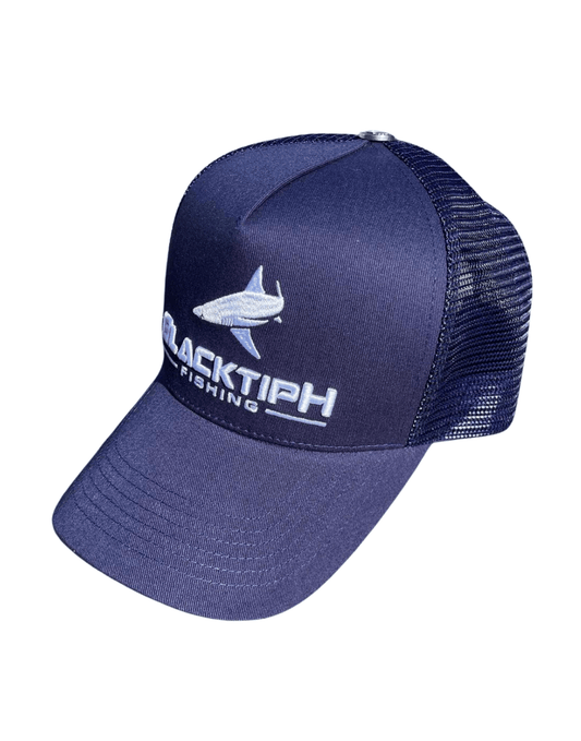 BlacktipH Navy Embroidered Snapback 2.0