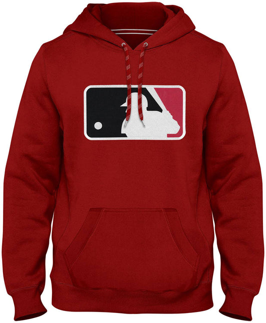 Batter Logo MLB Express Red Hoodie