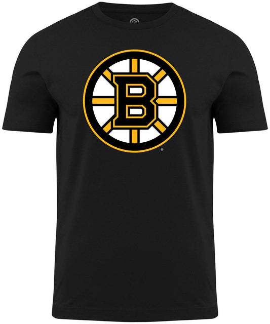 Boston Bruins NHL Primary Logo Black T-Shirt