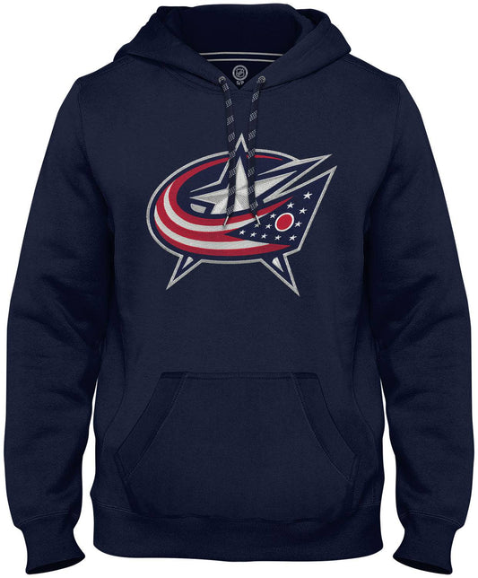Columbus Blue Jackets NHL Express US Navy Hoodie