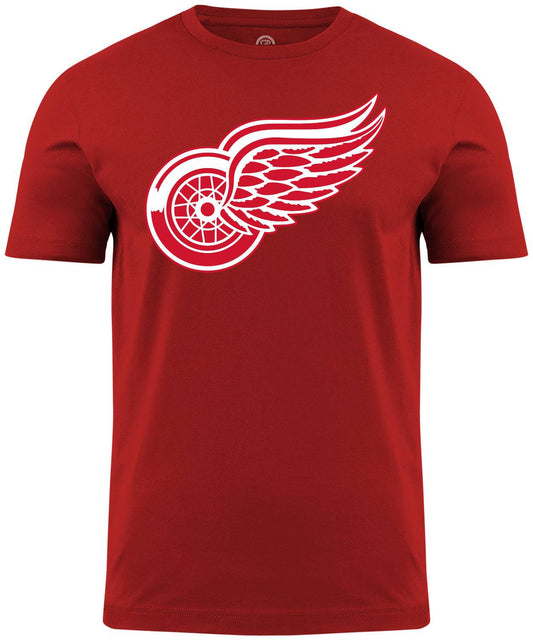 Detroit Red Wings NHL Primary Logo Red T-Shirt