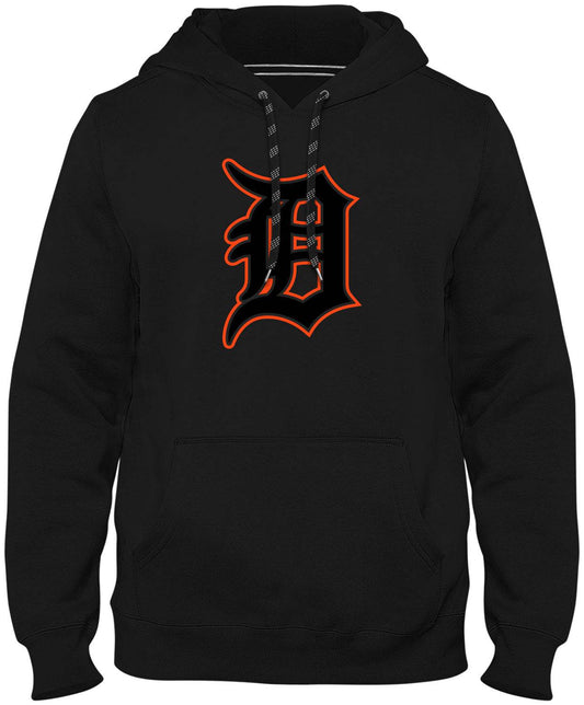 Detroit Tigers MLB Back in Black Hoodie