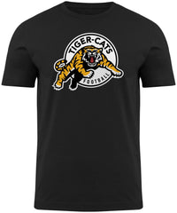 Hamilton Tiger-Cats CFL Bulletin Black Basic T-Shirt