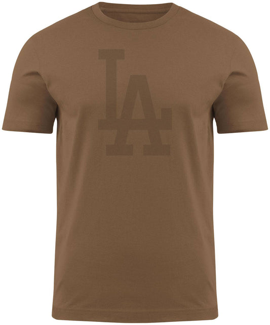 Los Angeles Dodgers MLB Canyon Trail Brown T-Shirt