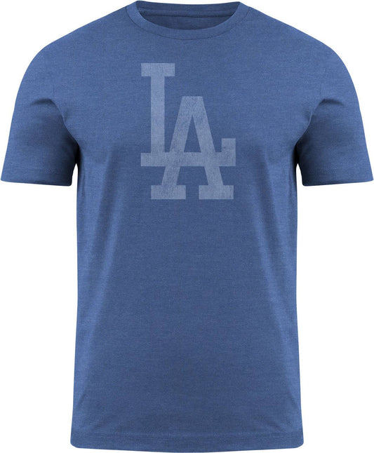 Los Angeles Dodgers MLB Distressed Logo Royal Blue T-Shirt