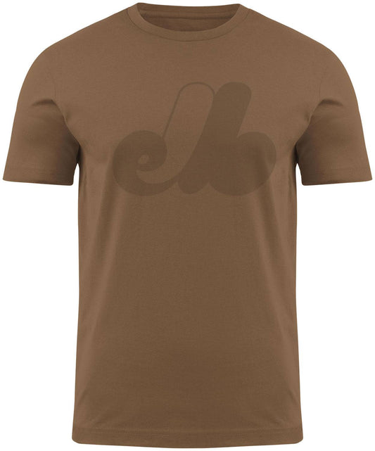 Montreal Expos MLB Canyon Trail Brown T-Shirt