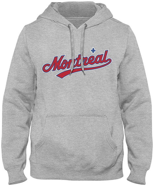 Montreal Expos MLB Cooperstown Gray Hoodie