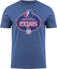 Montreal Expos MLB Punchout Royal Blue T-Shirt