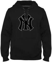 New York Yankees MLB Back in Black Hoodie