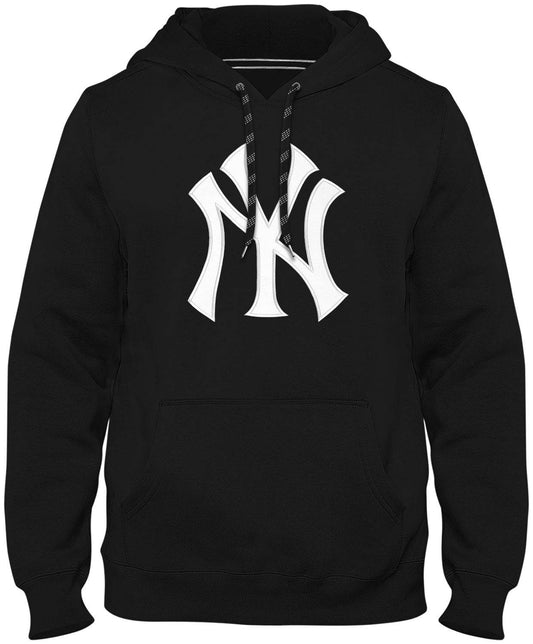 New York Yankees MLB Shadow Express Black Hoodie