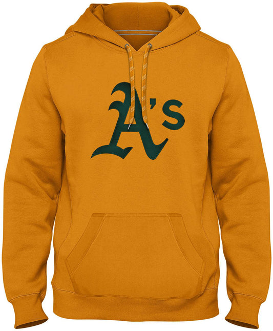 Oakland Athletics MLB Express Gold Hoodie