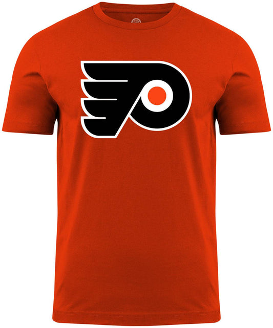 Philadelphia Flyers NHL Primary Logo Orange T-Shirt