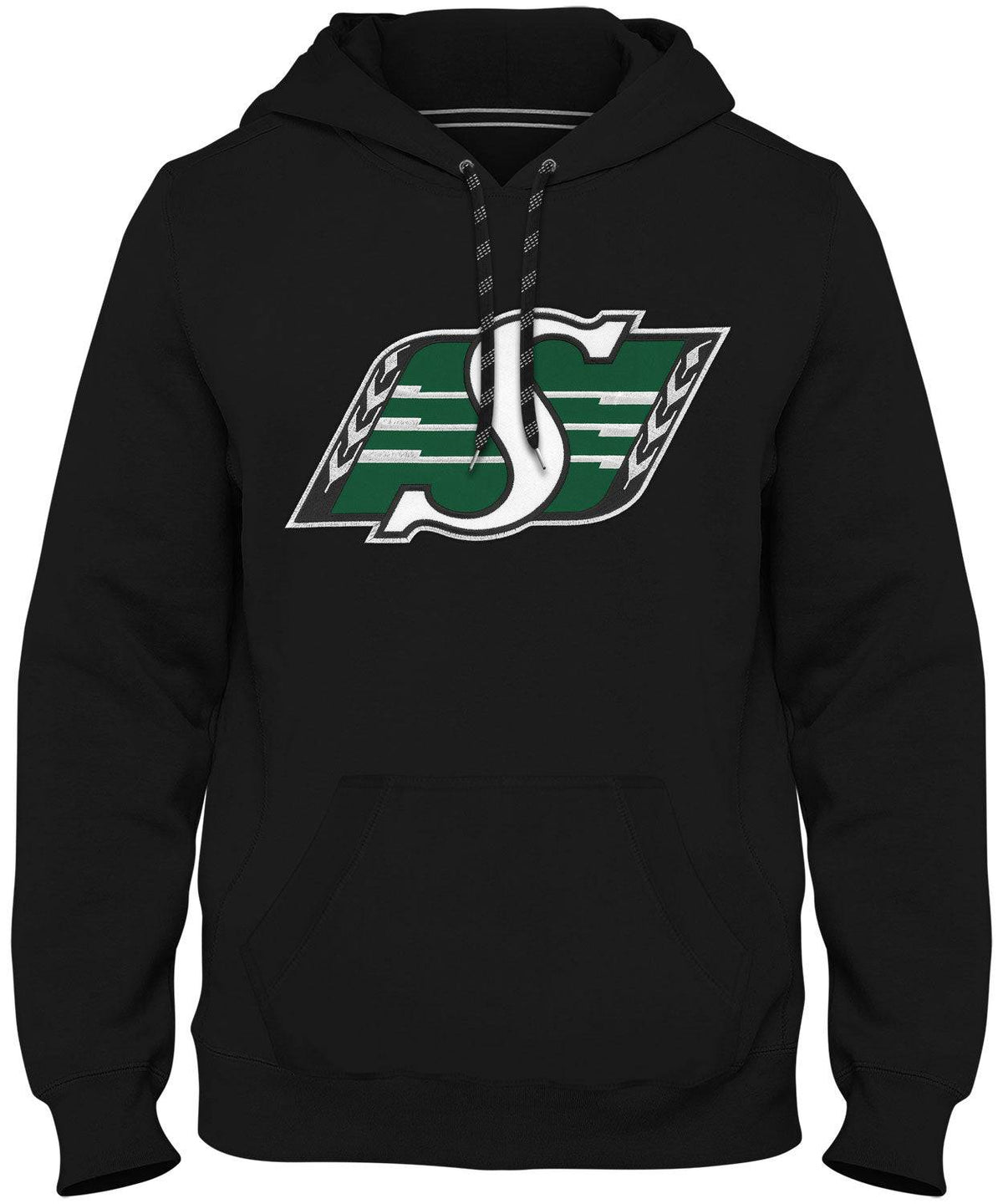 Saskatchewan Roughriders CFL Bulletin Express West Black Hoodie
