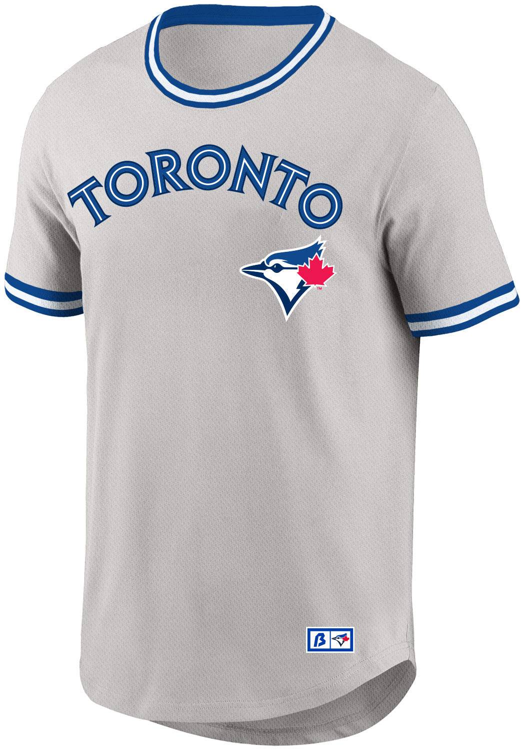 Toronto Blue Jays MLB Athletic Mesh Beige T-Shirt
