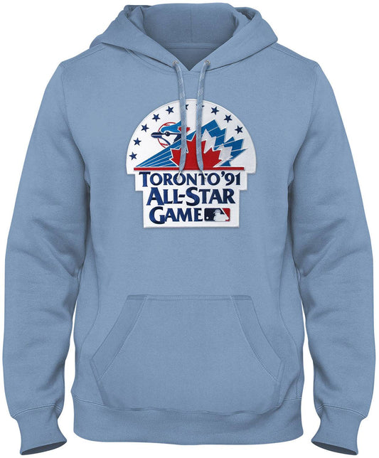Toronto Blue Jays MLB Cooperstown All-Star Light Blue Hoodie