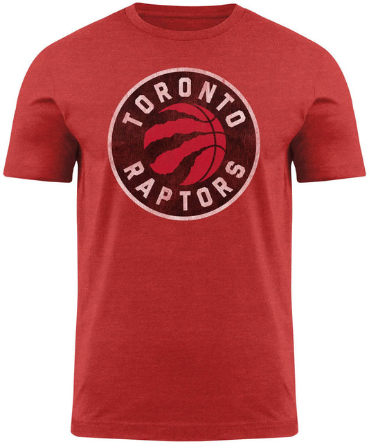 Toronto Raptors NBA Distressed Global Red T-Shirt