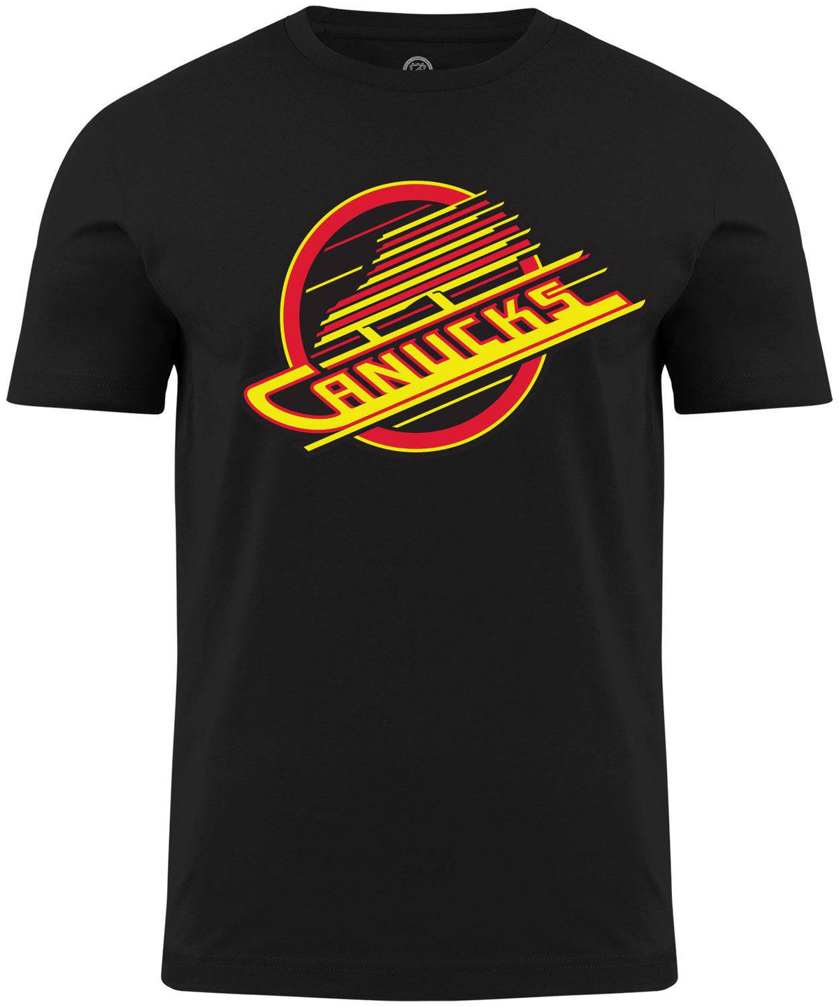 Vancouver Canucks NHL Primary Logo Black T-Shirt